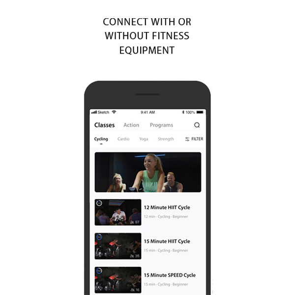 fino fitness app multi-media classes
